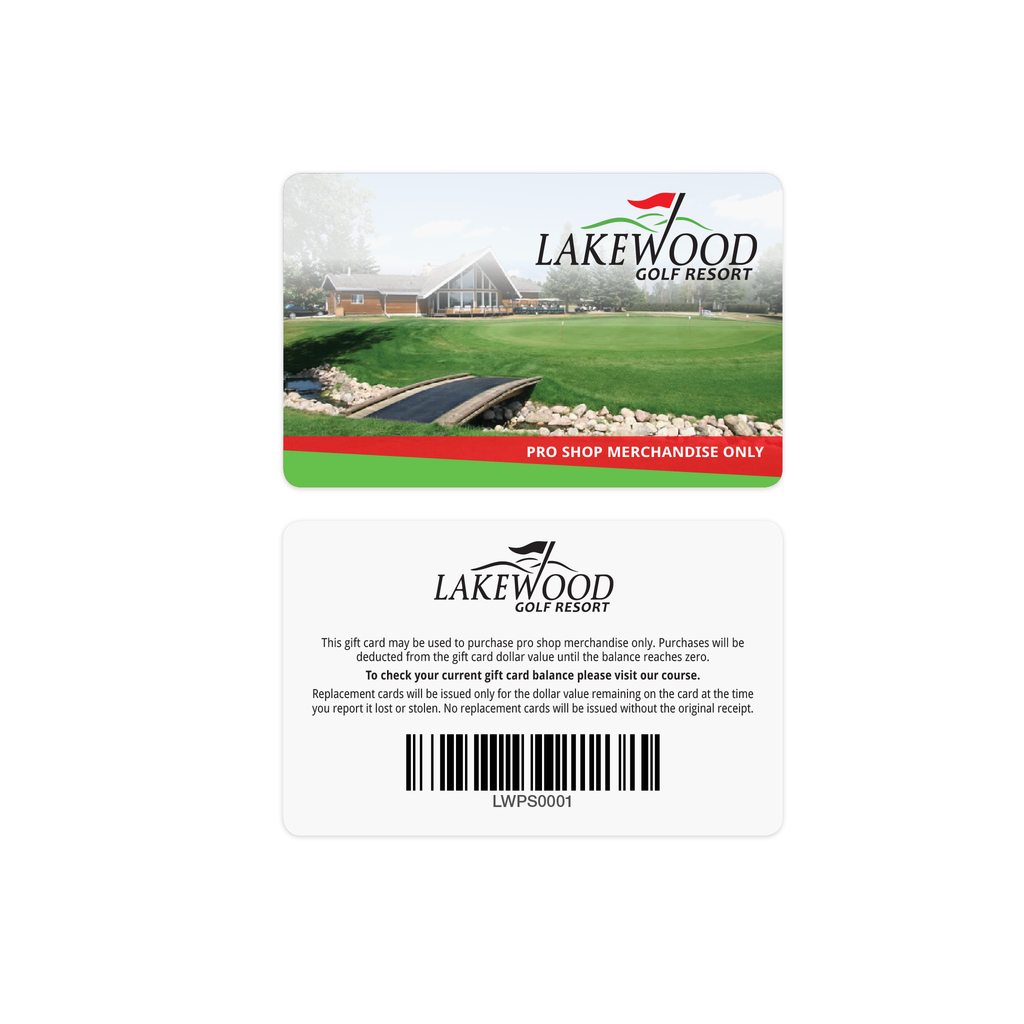 Custom Golf Card Canada Ticket