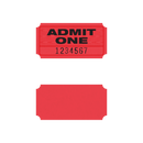 Admit One Roll Tickets (1,000/roll)