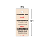 Coat Checks (3-Part)