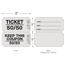 Roll Tickets (50/50 Coupon - 2,000/Roll)