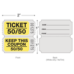 Roll Tickets (50/50 Coupon - 2,000/Roll)