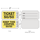 Roll Tickets (50/50 Coupon - 2,000/Roll)
