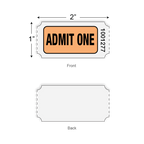 Admit One Roll Tickets (1,000/roll)