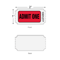 Admit One Roll Tickets (1,000/roll)