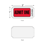 Admit One Roll Tickets (1,000/roll)