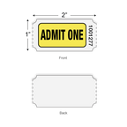 Admit One Roll Tickets (1,000/roll)