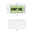 Admit One Roll Tickets (1,000/roll)