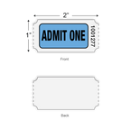 Admit One Roll Tickets (1,000/roll)
