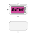 Admit One Roll Tickets (1,000/roll)
