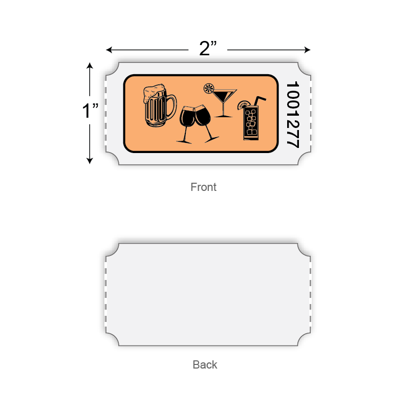 Roll Tickets - Drink (1,000/roll)