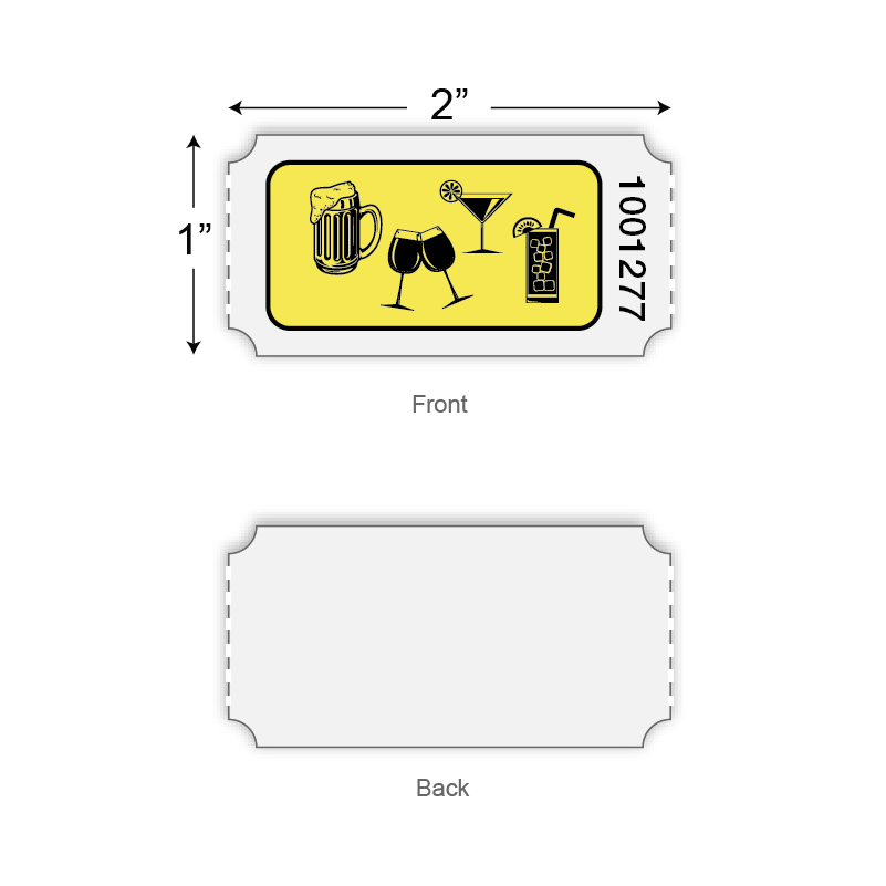Roll Tickets - Drink (1,000/roll)