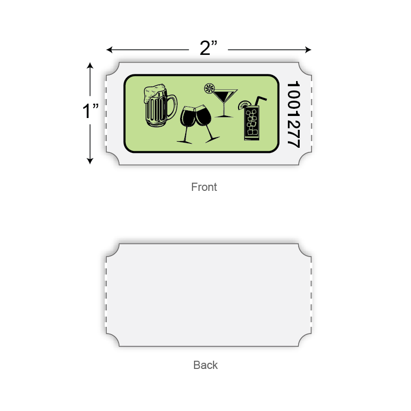 Roll Tickets - Drink (1,000/roll)