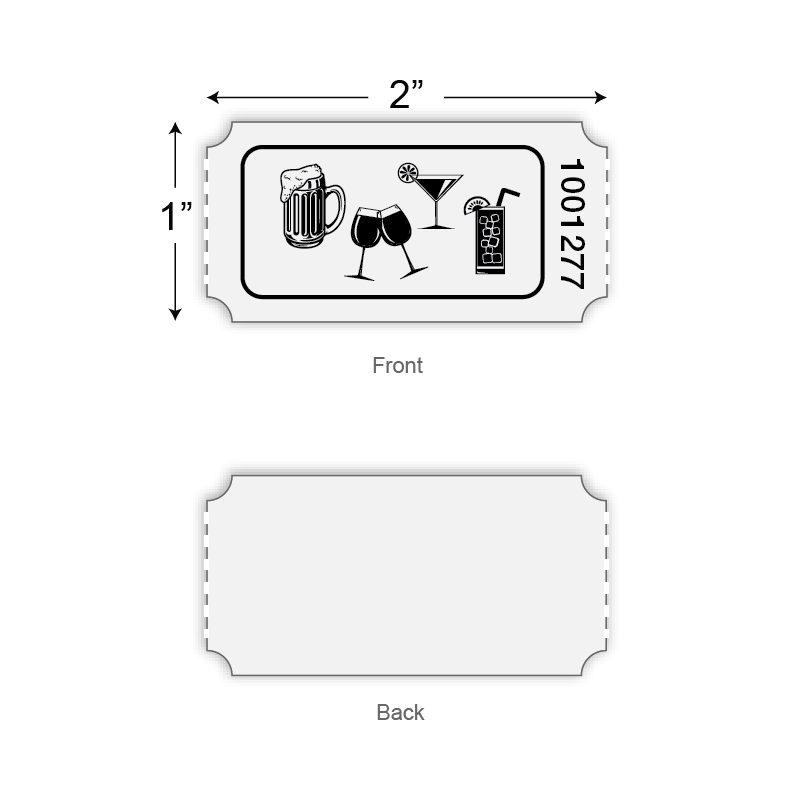 Roll Tickets - Drink (1,000/roll)