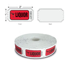 Roll Tickets - Liquor (1,000/roll)