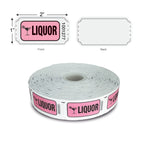 Roll Tickets - Liquor (1,000/roll)