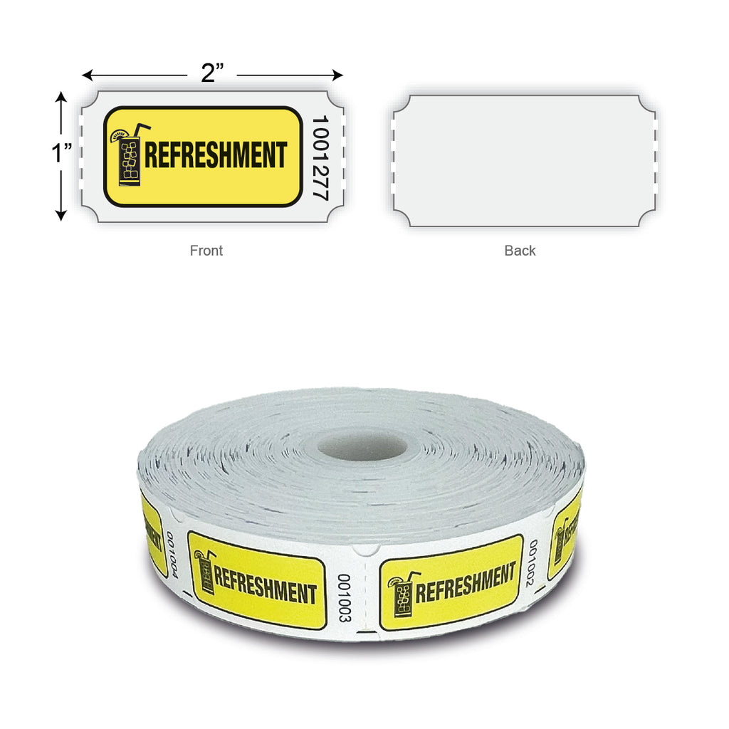 Roll Tickets - Refreshment (1,000/roll)