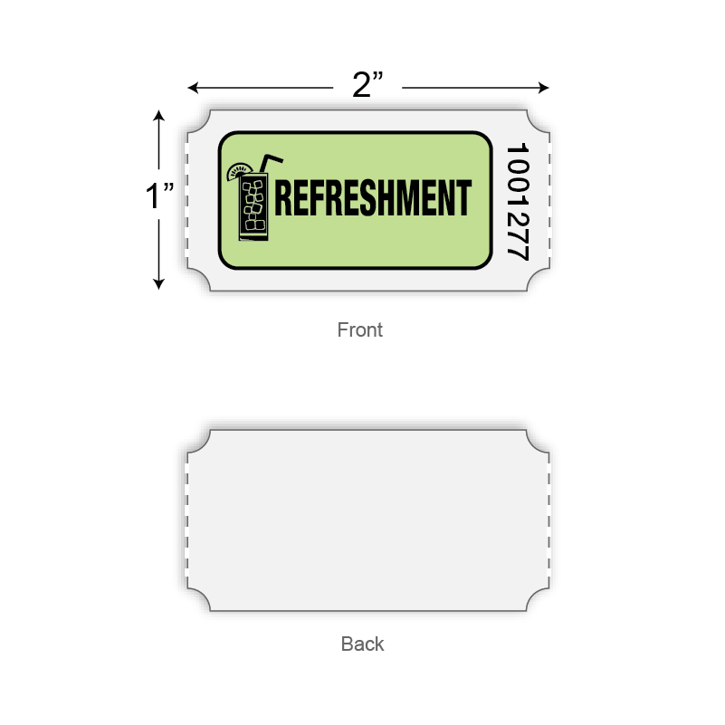 Roll Tickets - Refreshment (1,000/roll)