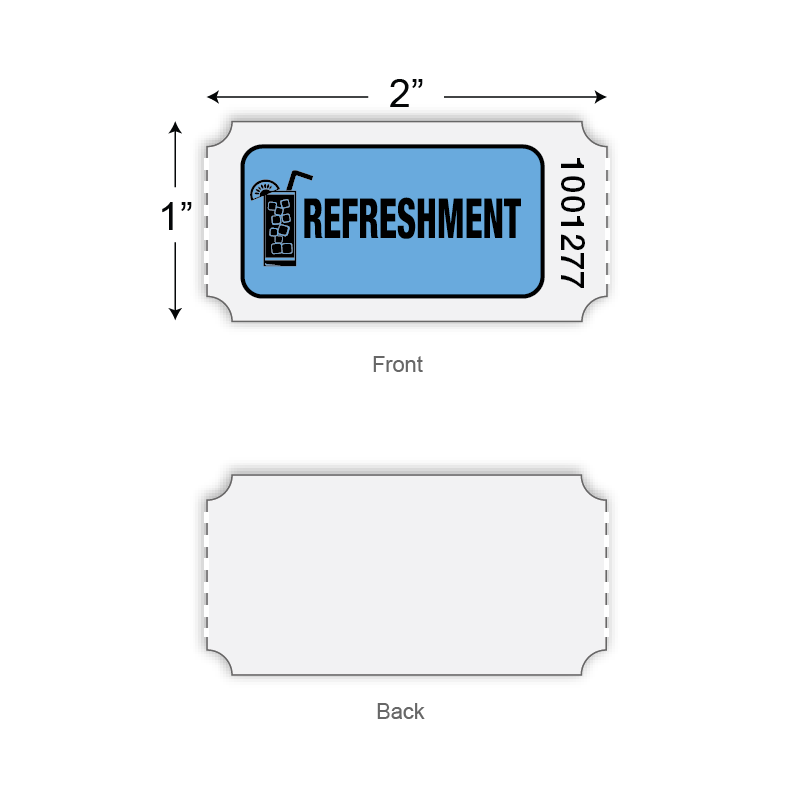 Roll Tickets - Refreshment (1,000/roll)
