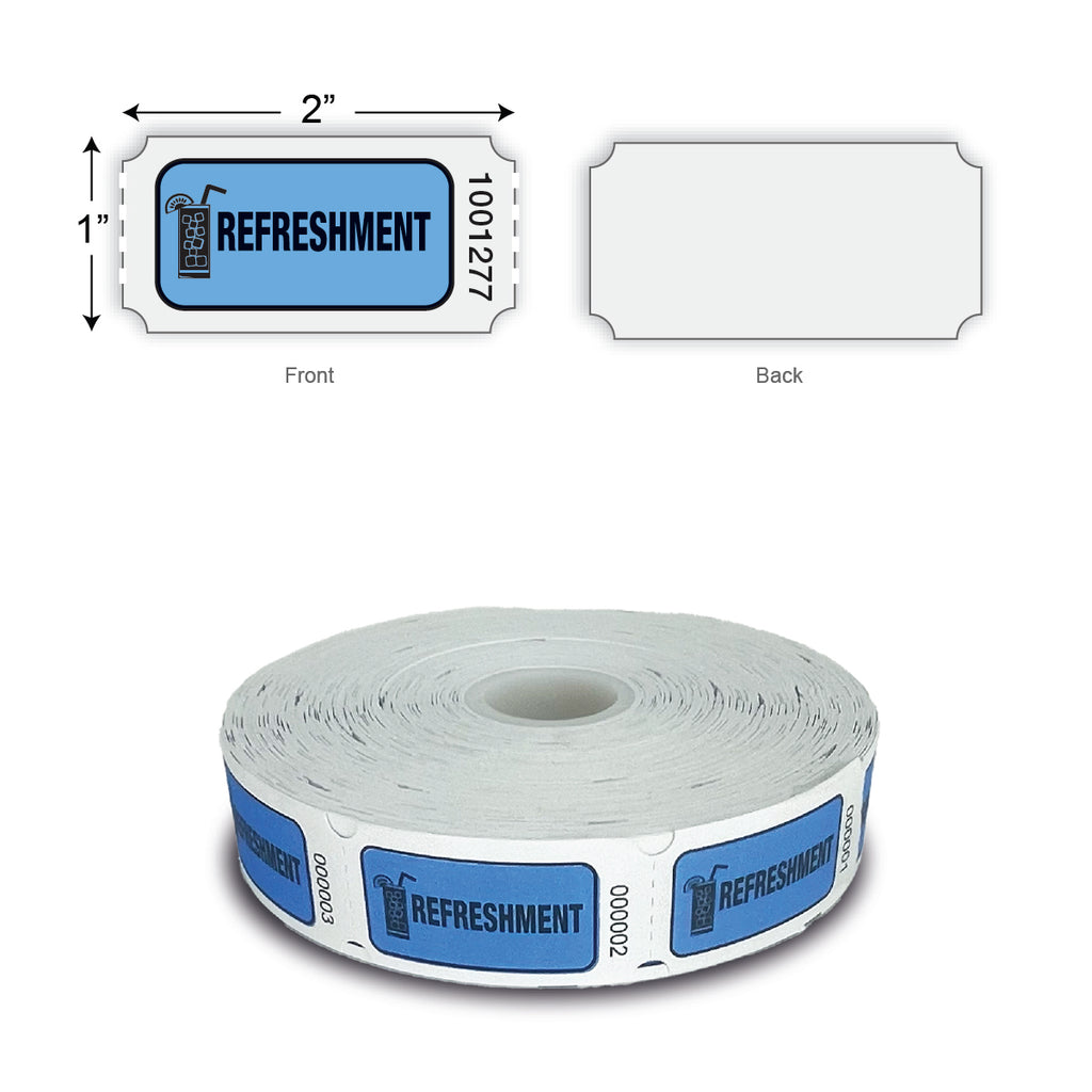 Roll Tickets - Refreshment (1,000/roll)