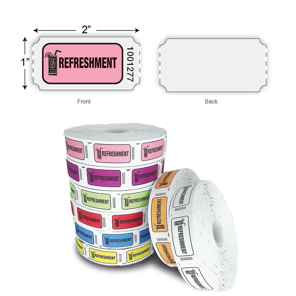 Roll Tickets - Refreshment (1,000/roll)