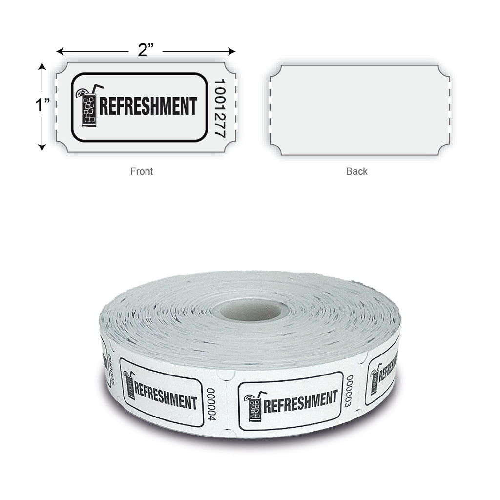 Roll Tickets - Refreshment (1,000/roll)