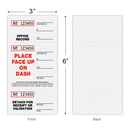 Parking Tickets (Valet / Flat, 3-Part)