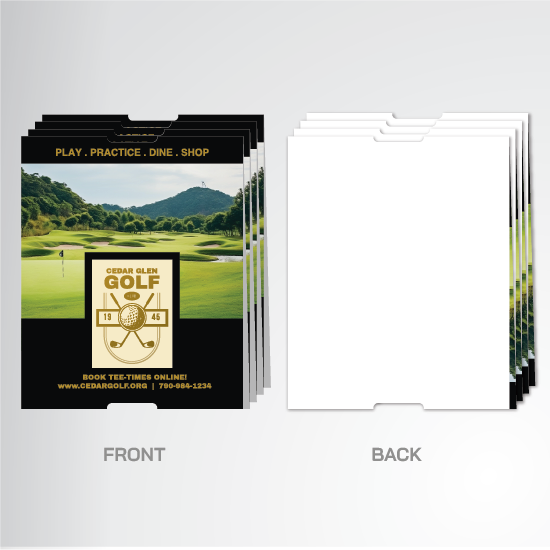 Custom Golf Thermal Tickets