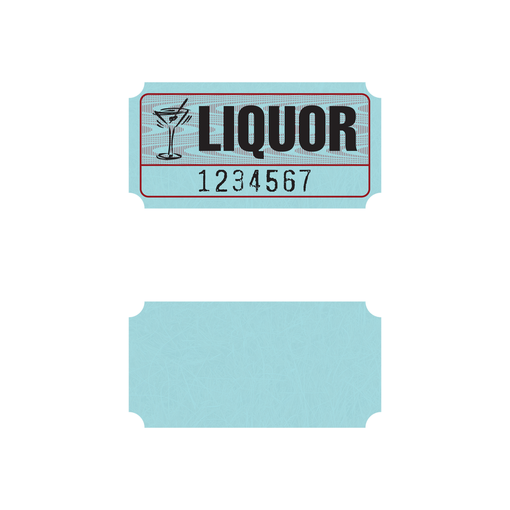 Roll Tickets - Liquor (1,000/roll)
