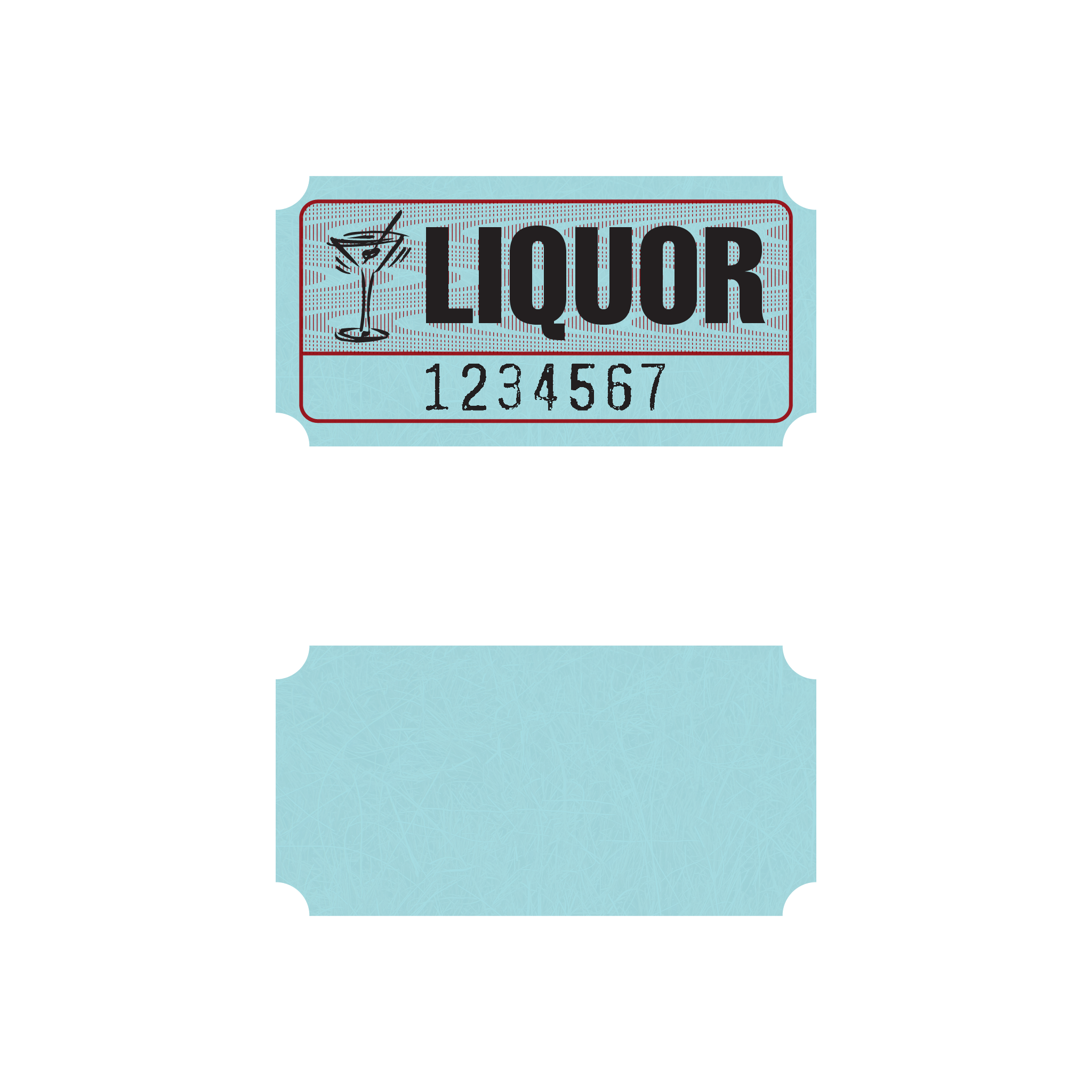 Roll Tickets - Liquor (1,000/roll)