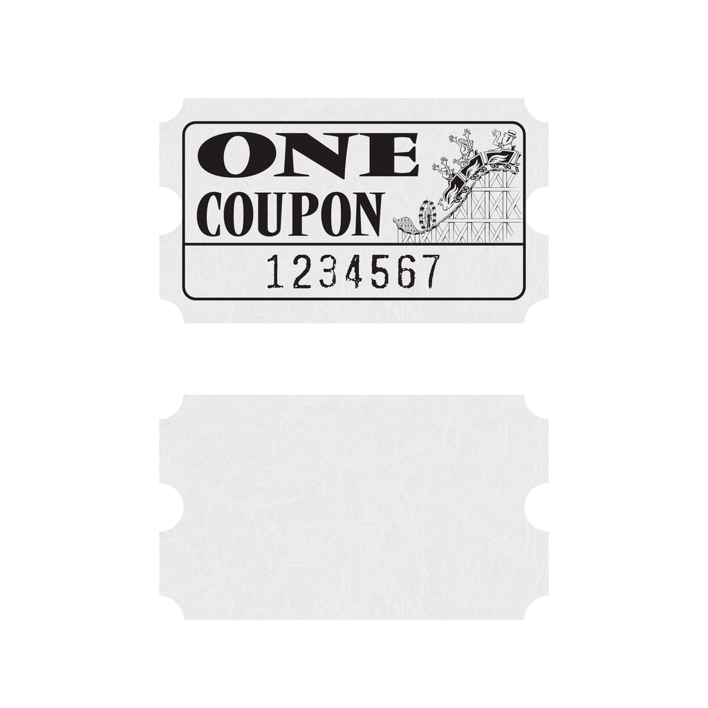 Redemption Tickets (Skeeball / Arcade)