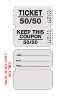 Coupon 50/50 Combo Roll Tickets (2,000/Roll)