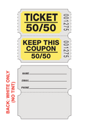 Coupon 50/50 Combo Roll Tickets (2,000/Roll)