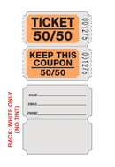 Coupon 50/50 Combo Roll Tickets (2,000/Roll)