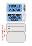Coupon 50/50 Combo Roll Tickets (2,000/Roll)