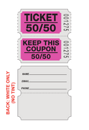 Coupon 50/50 Combo Roll Tickets (2,000/Roll)