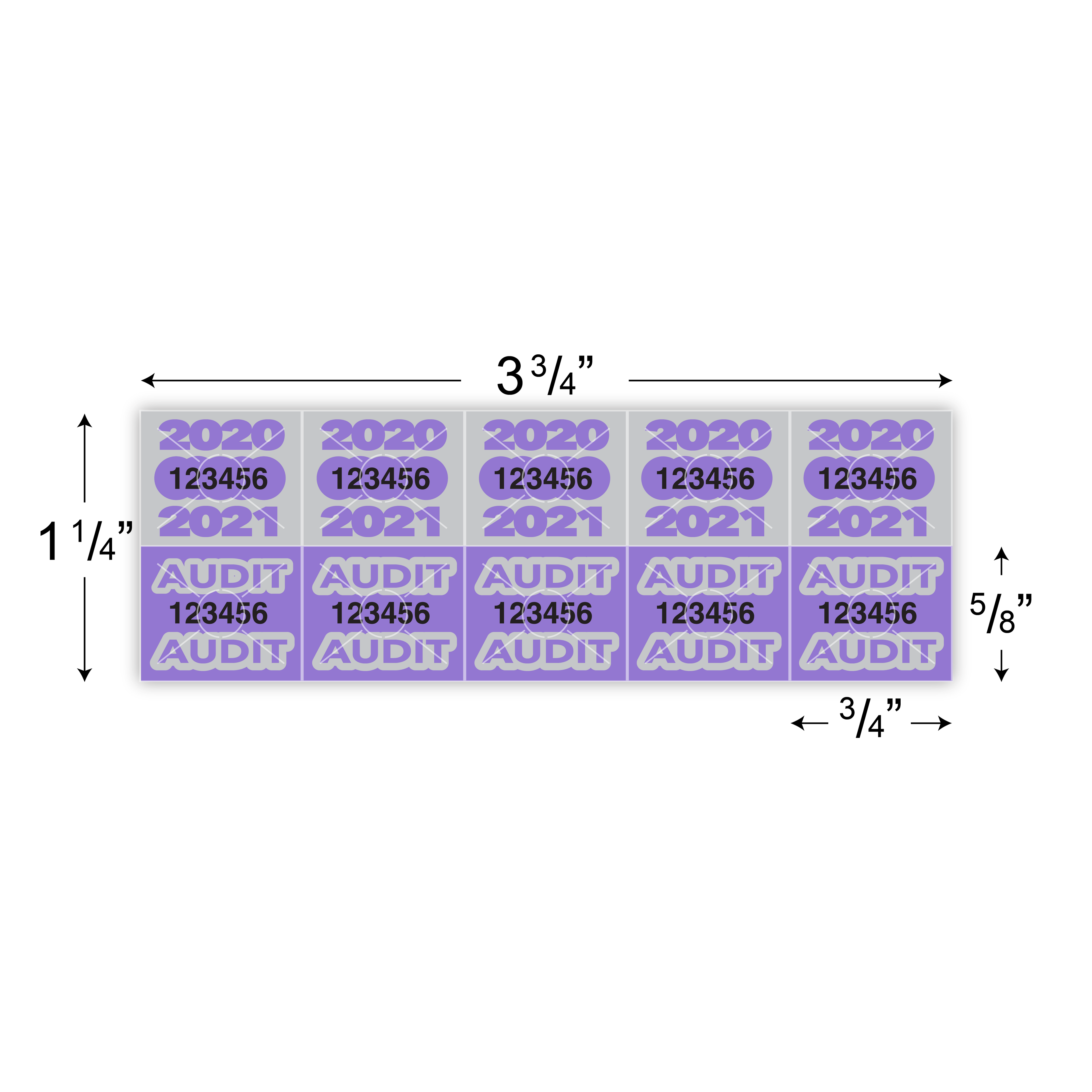 Security Seals - Tamperproof (Year Dated)