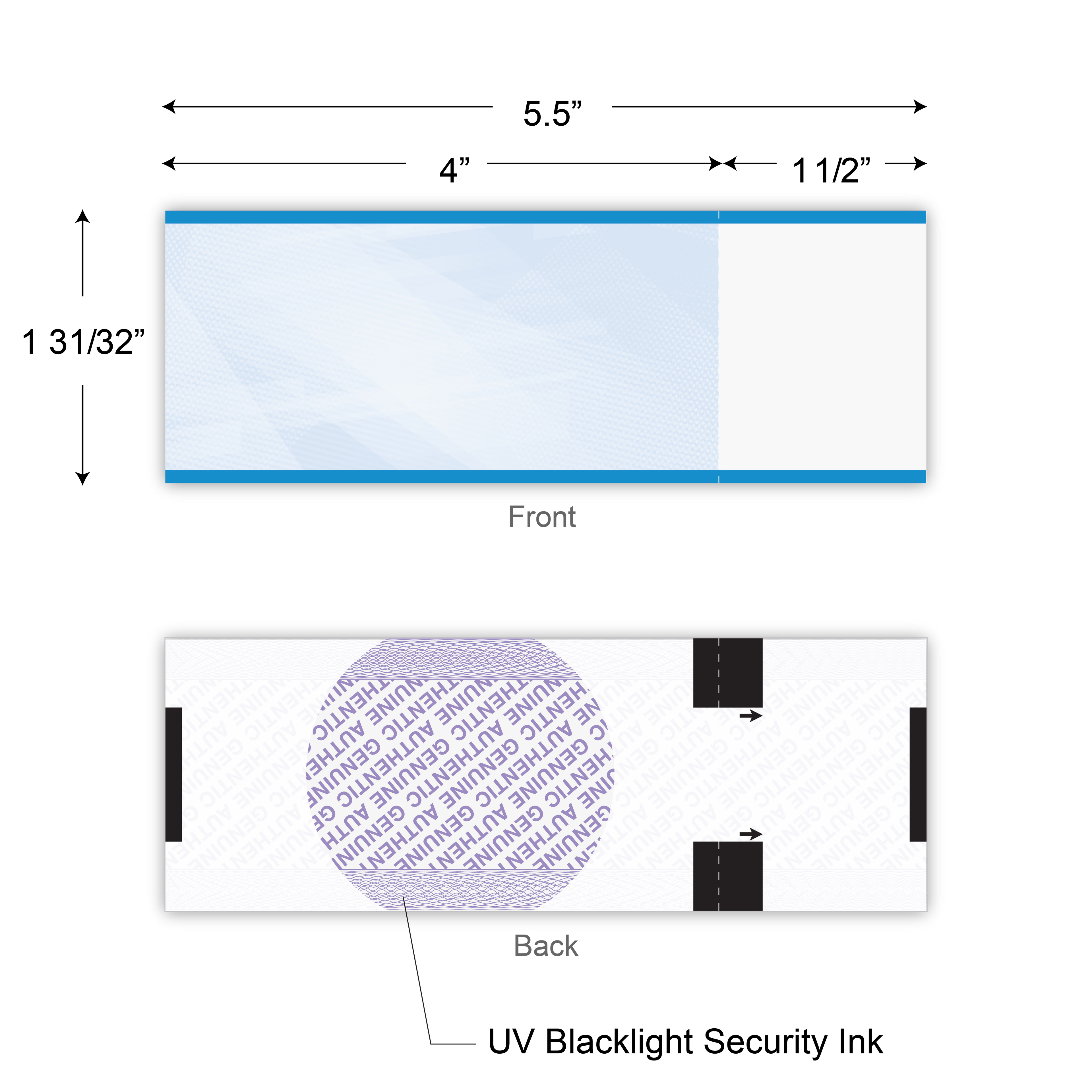 Thermal Admission Tickets - Border