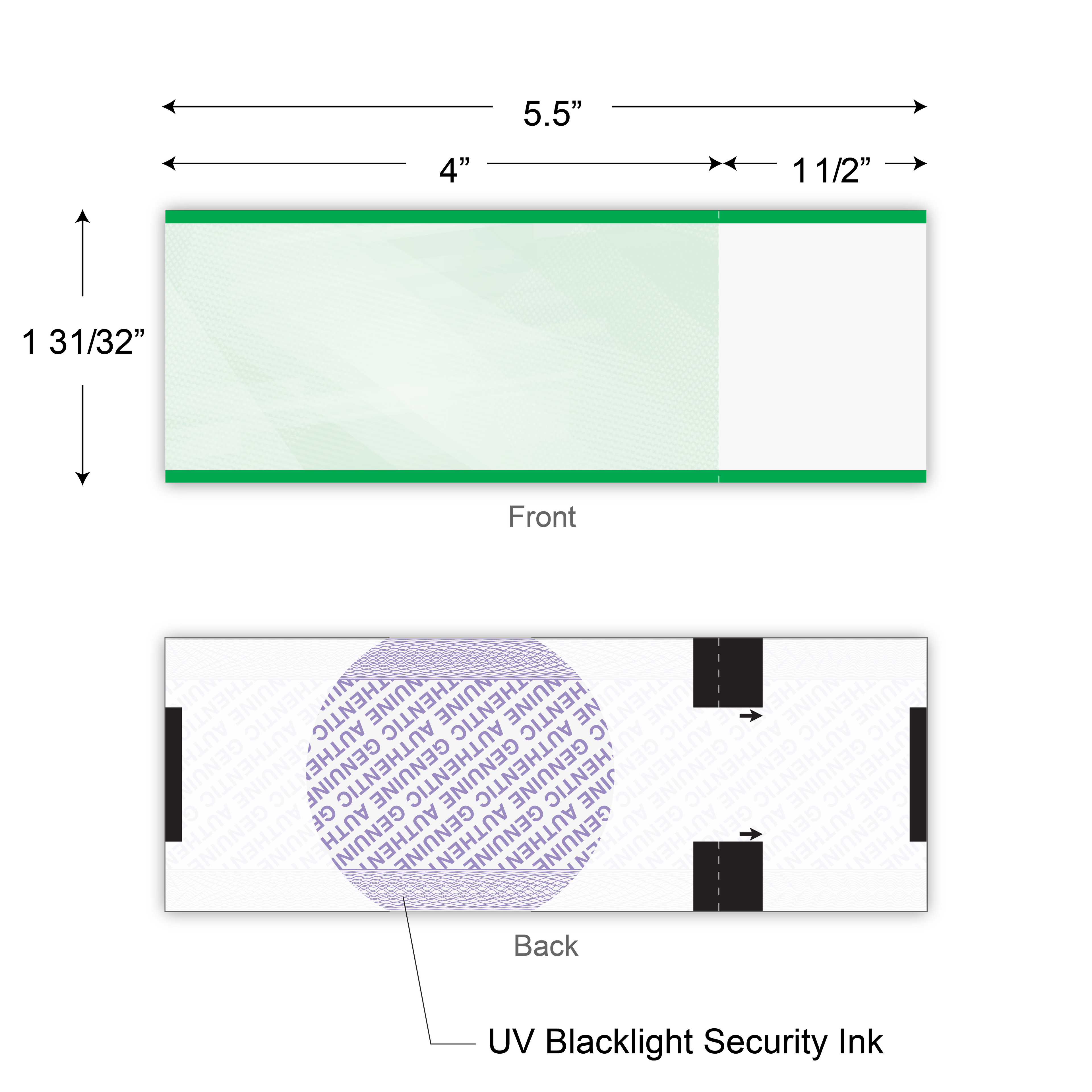 Thermal Admission Tickets - Border
