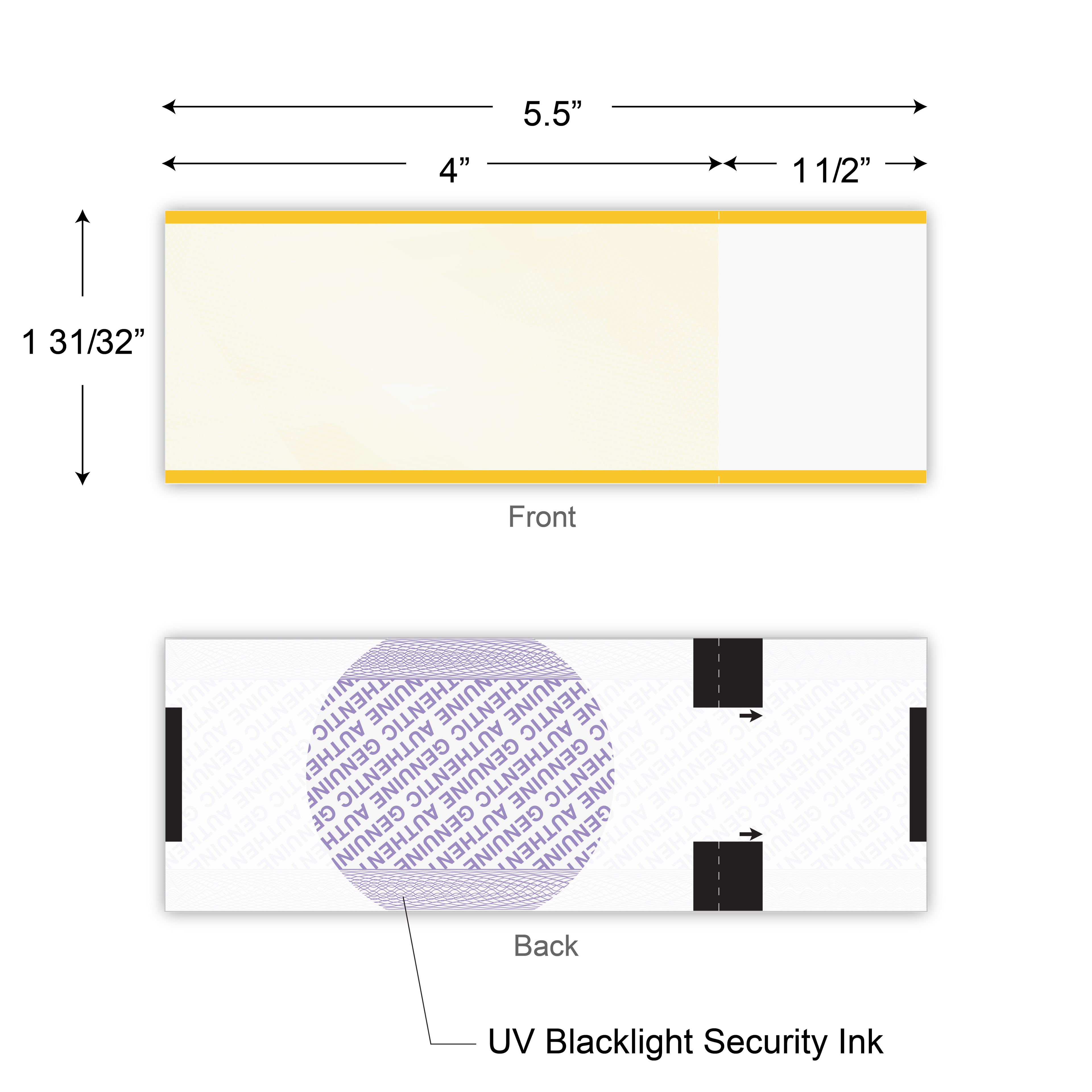 Thermal Admission Tickets - Border