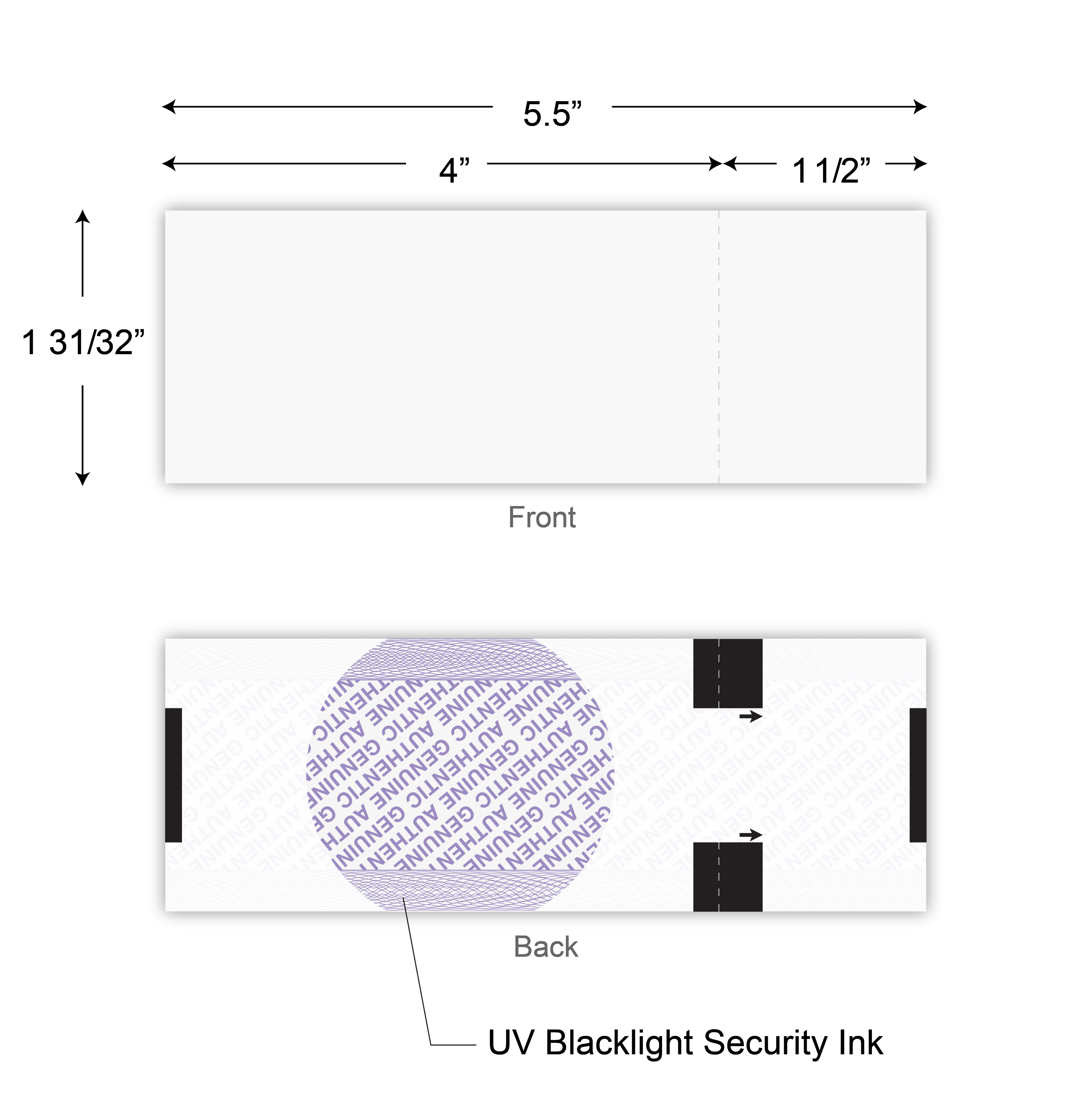 Thermal Admission Tickets - Border