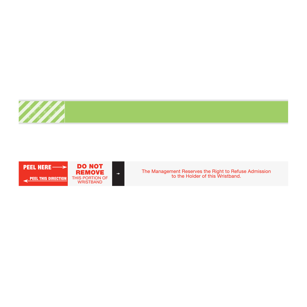 Wristbands (Direct Thermal Roll)