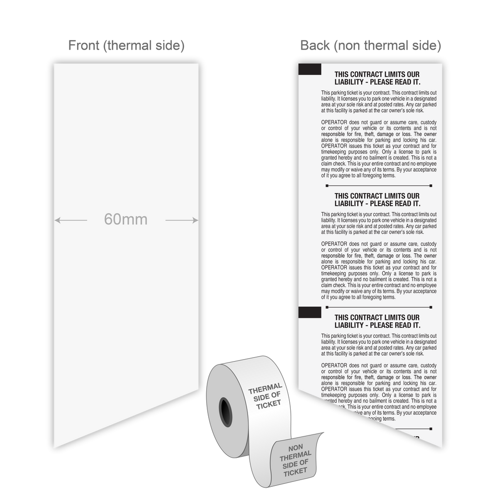 Parking Entry Rolls (TIBA MP-30)
