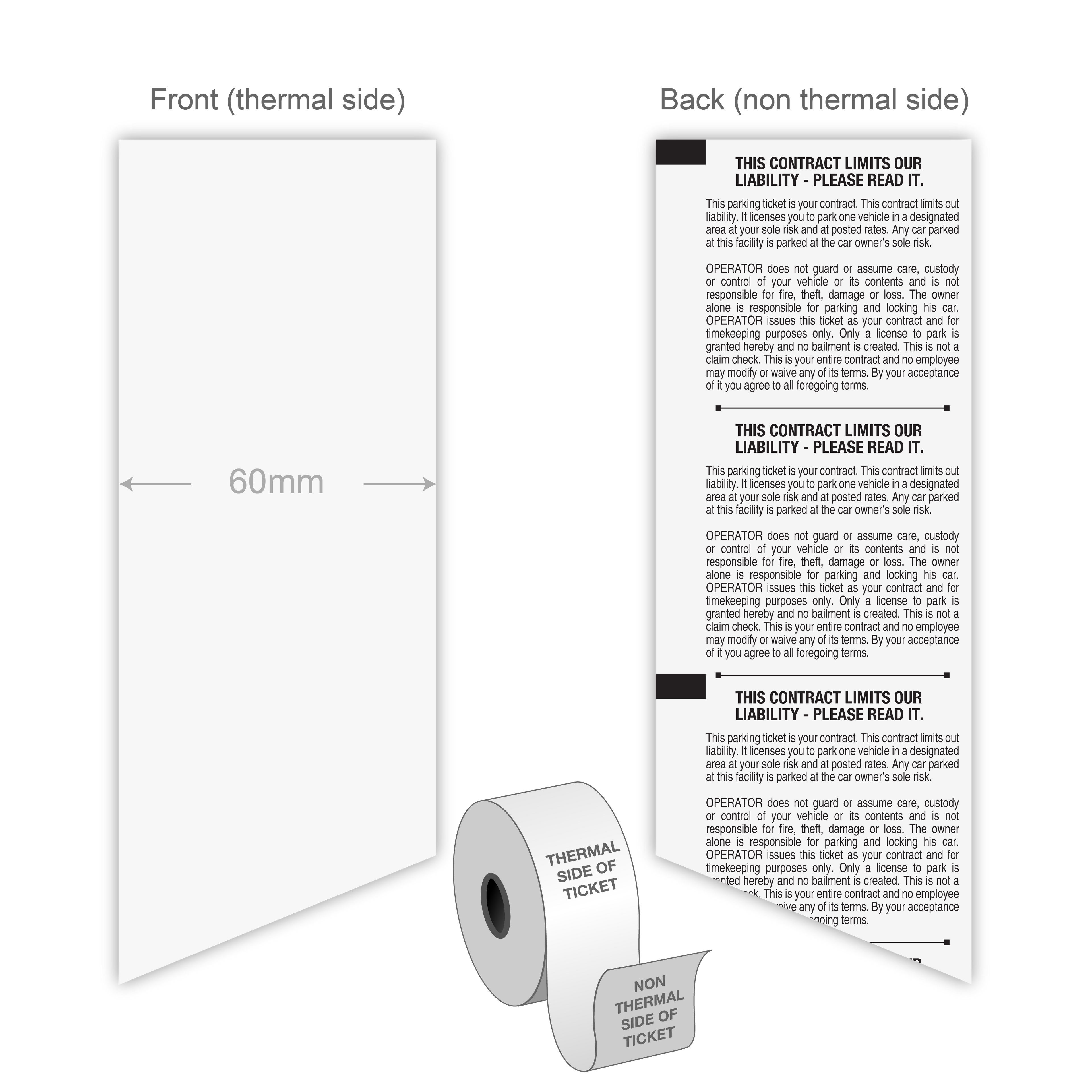 Parking Entry Rolls (TIBA MP-30)