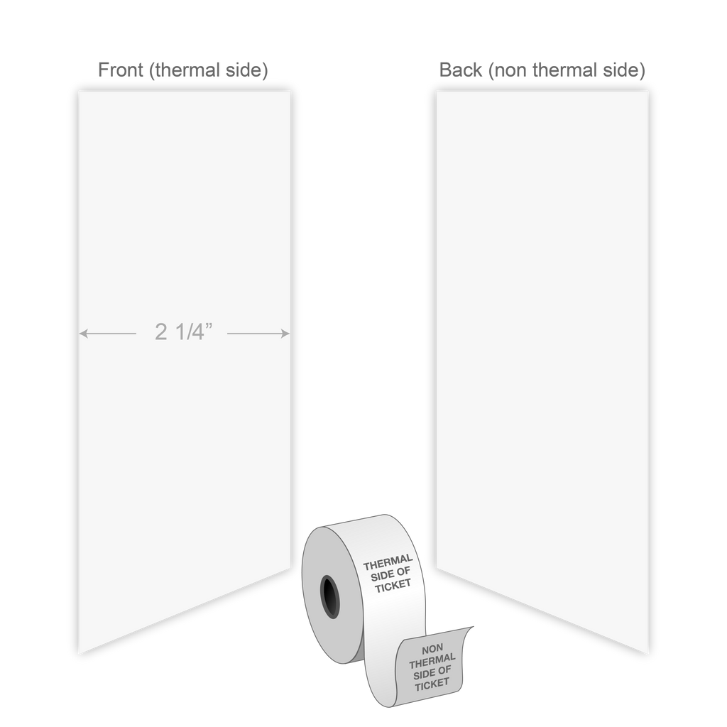 Parking Receipt Rolls (TIBA CT-20)