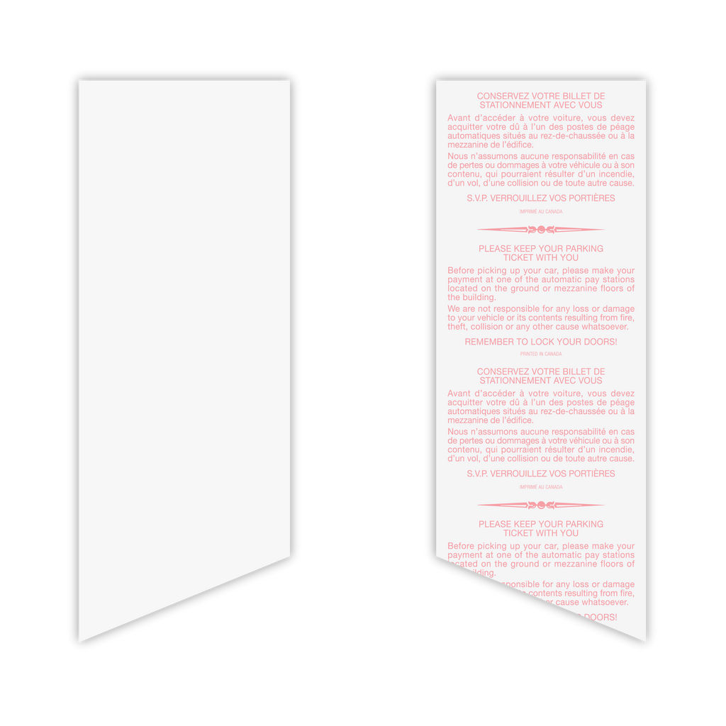 Parking Rolls (APS / WPS – Bilingual TSO)