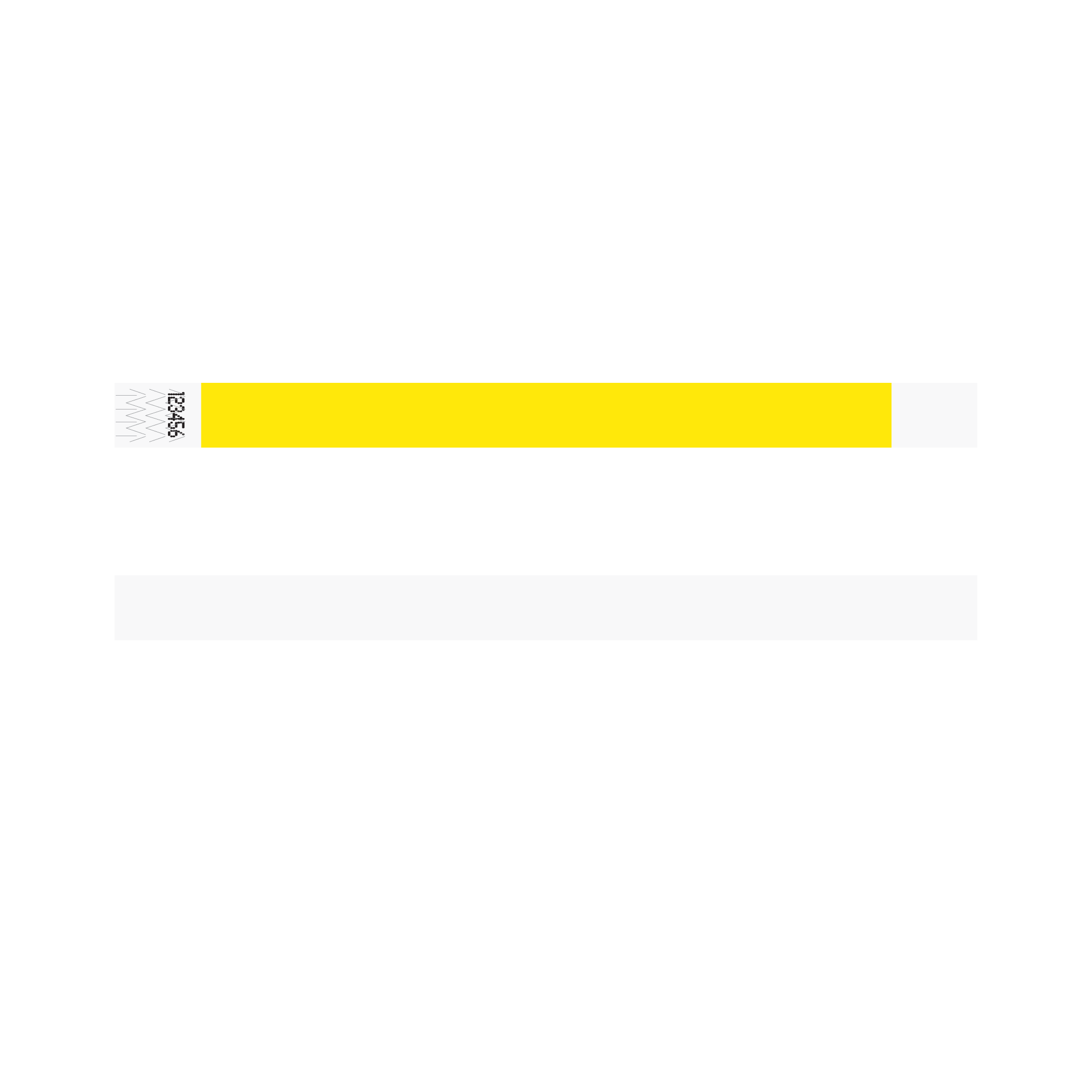 Wristbands (Tyvek 3/4”)