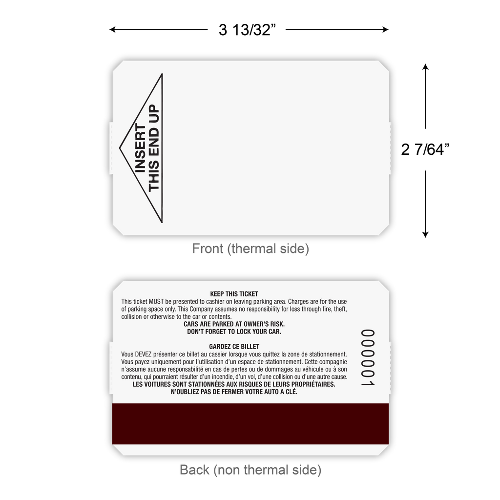 Parking Tickets (Zeag – Magstripe)