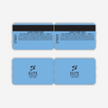Custom Dispenser / Spitter Parking Tickets (Magstripe)