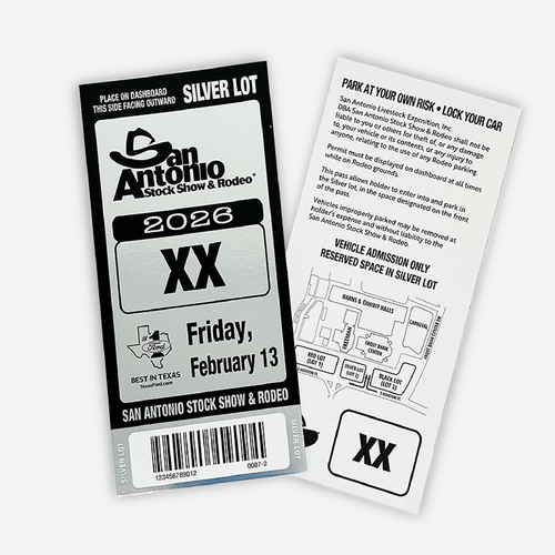 Custom Admission Tickets