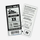 Custom Admission Tickets
